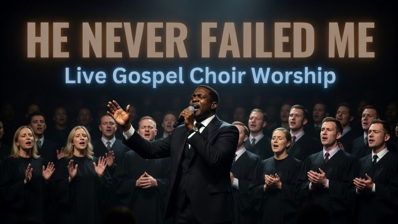 He Never Failed Me 1 | Powerful Gospel choir worship song (official fanz-Made) music 