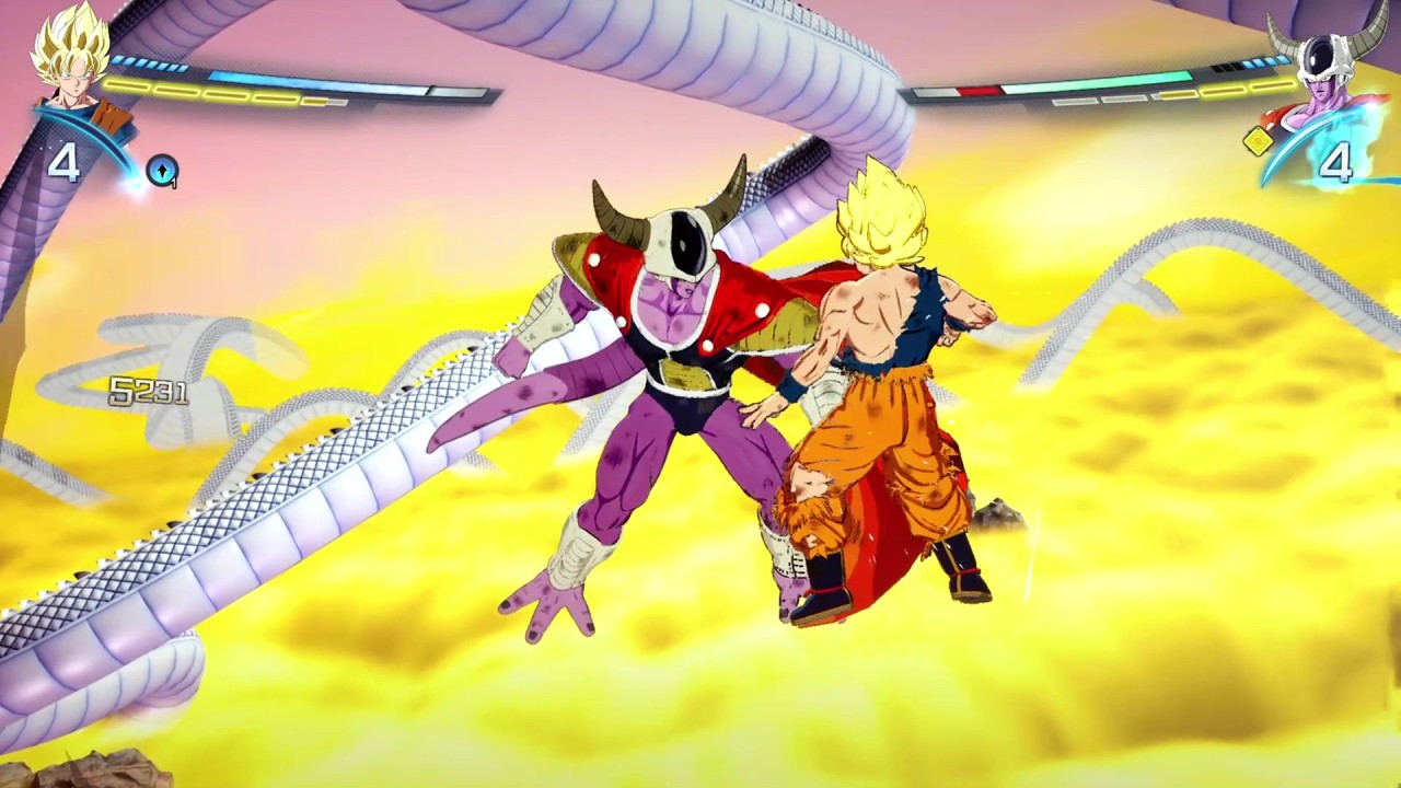 DRAGON BALL: Sparking! ZERO - Goku (Z - Mid) VS Team Frieza (Z)