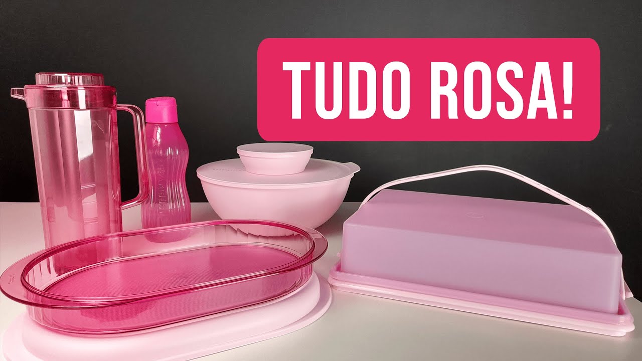 TUPPERWARE ROSA! 💗