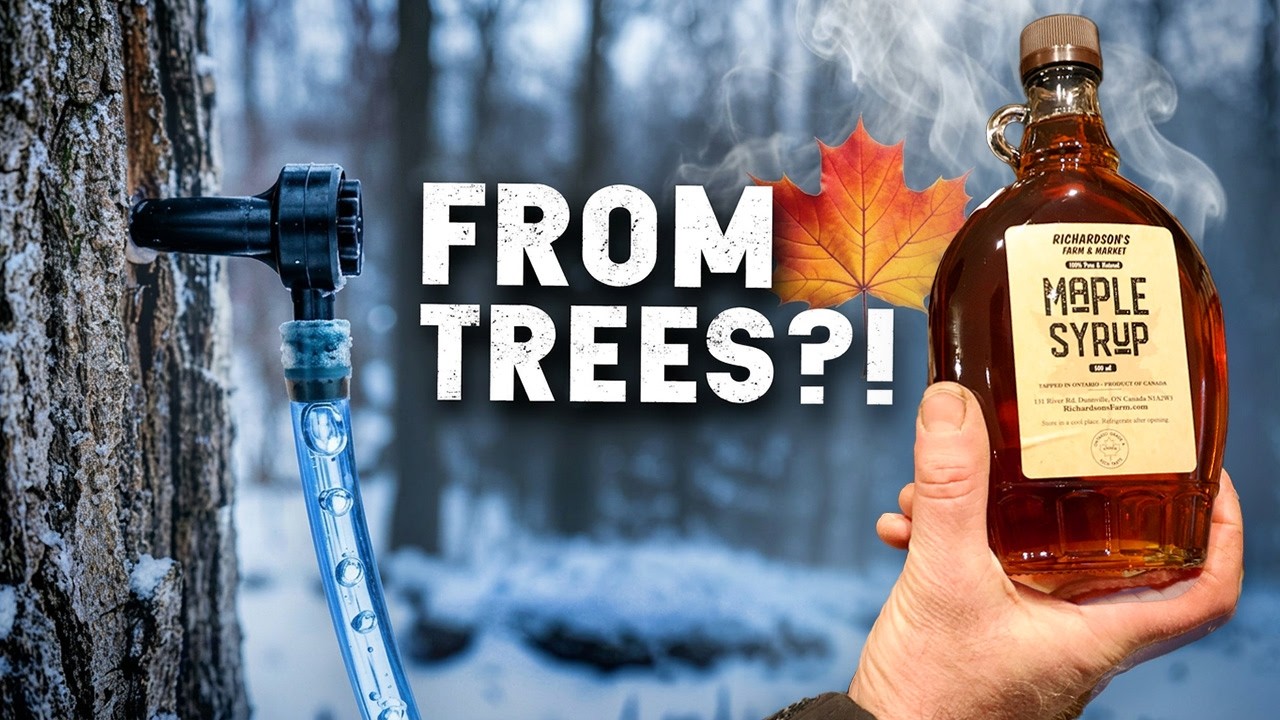 How Maple Syrup Is Made 🍁 (From Sap to Liquid Gold)