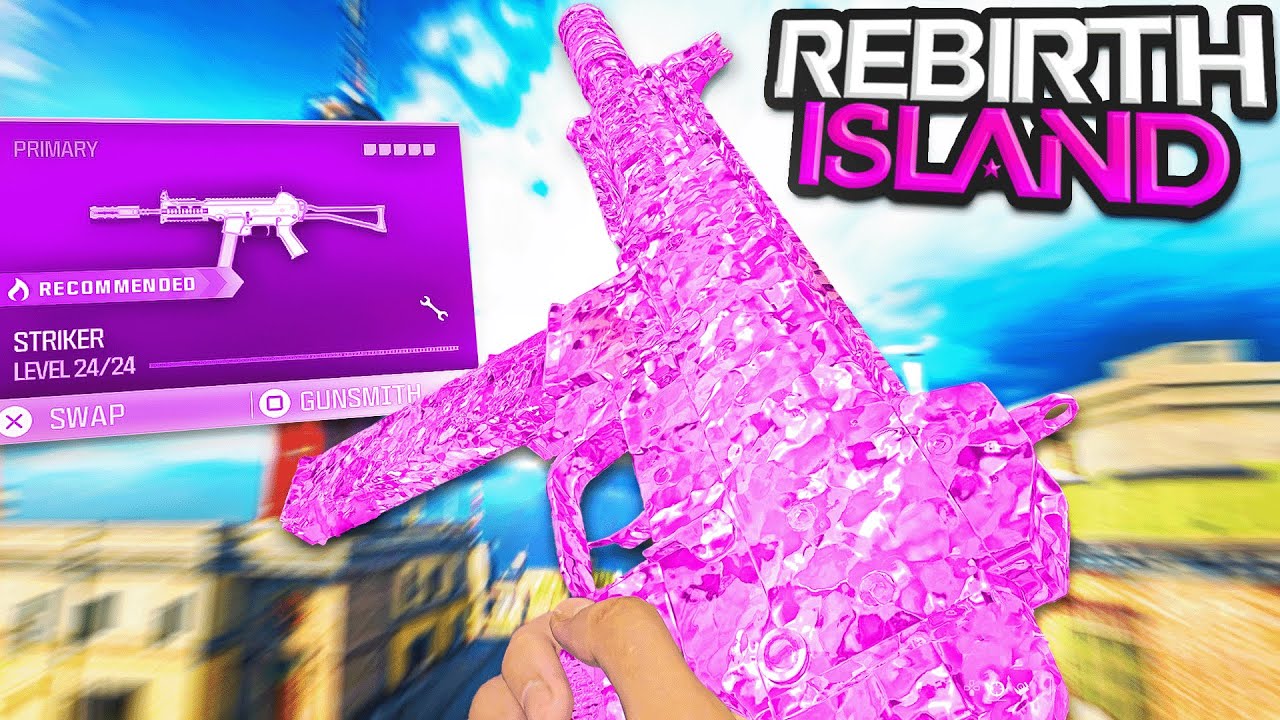 *NEW* STRIKER is BROKEN on REBIRTH ISLAND 😍🏝️