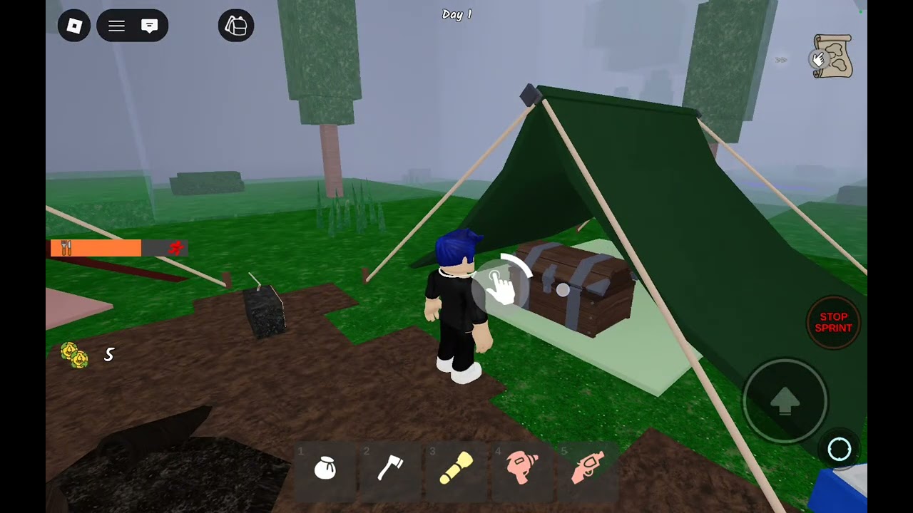 I played 99 in a forest