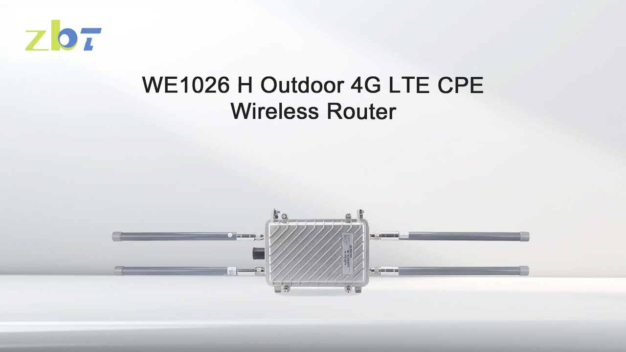 WE1026 H: Outdoor 4G LTE CPE Wireless Router
