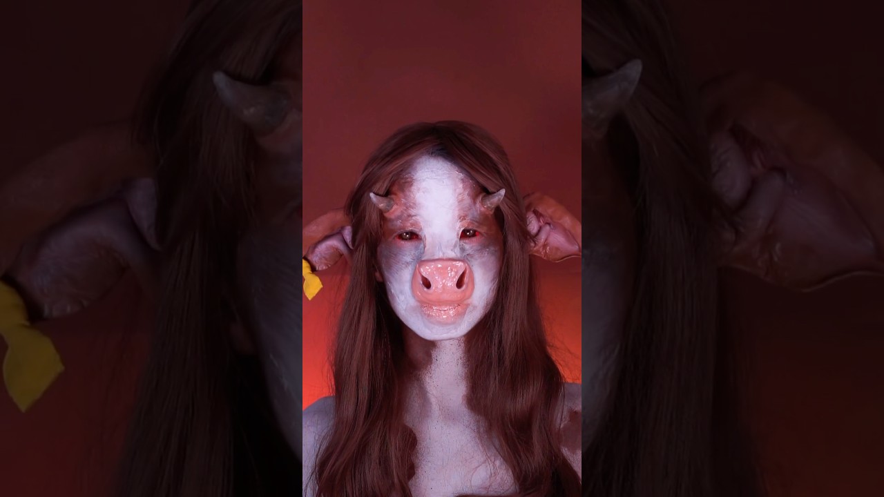 Charakteryzacja krowy makemeup.sb
