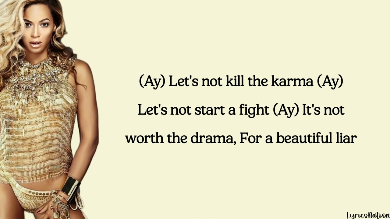 Beyoncé & Shakira - Beautiful Liar (lyrics)