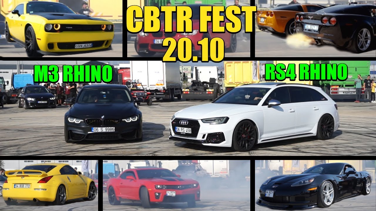 CBTR FEST İSTANBUL 20.10 |M3 Rhino, RS4 Rhino|
