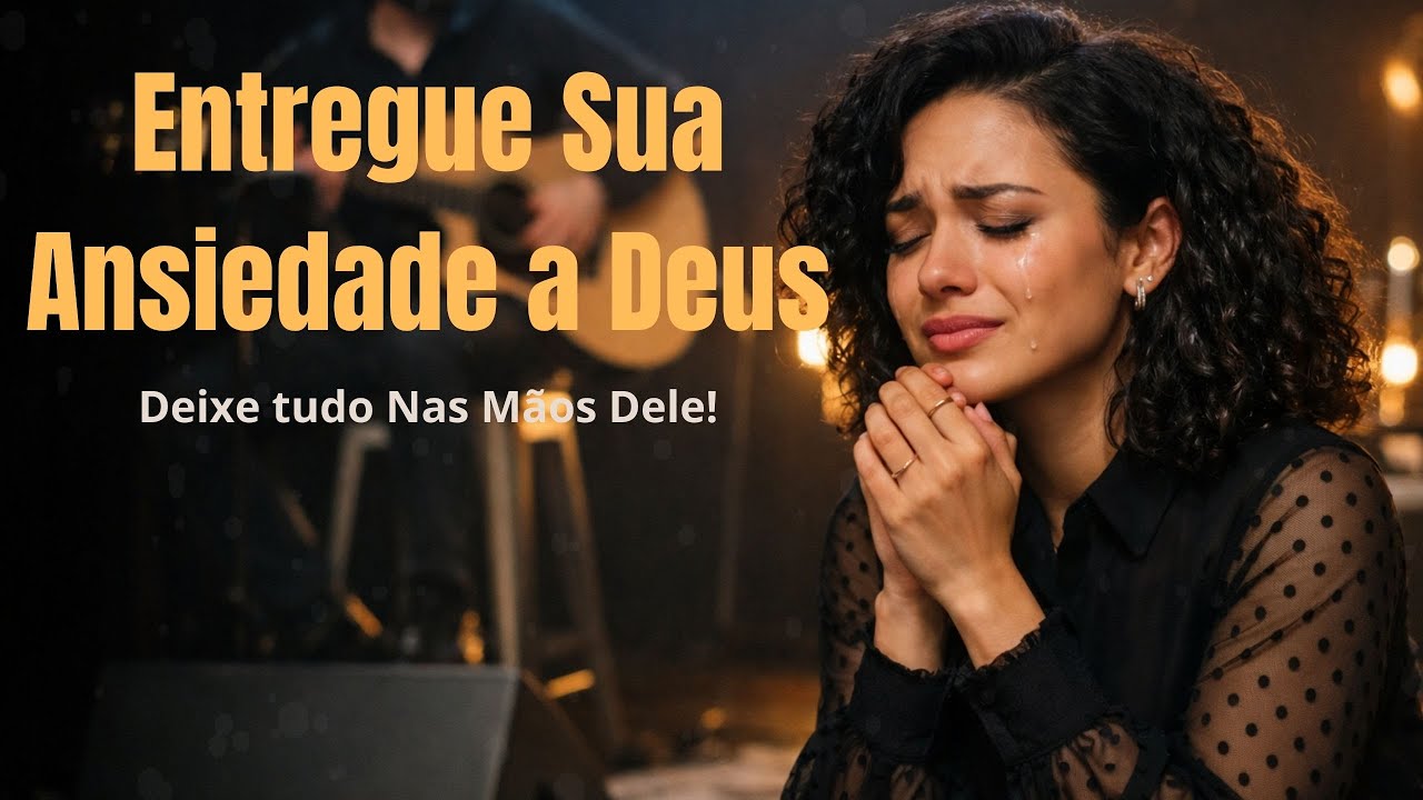 Ouça Este Louvor Antes de Dormir e Entregue Sua Ansiedade a Deus | Louvor Gospel #fé  #louvor #deus