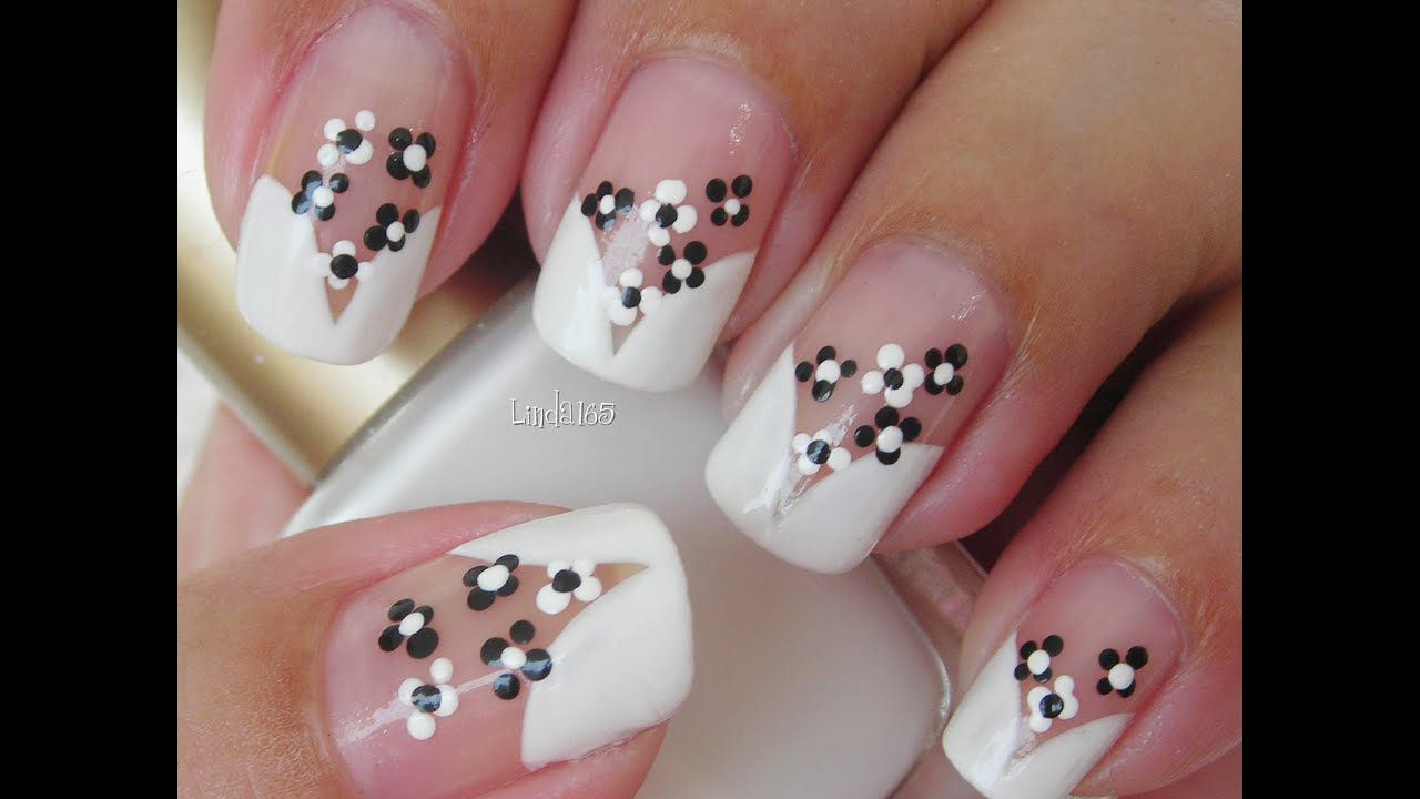Nail Art - Cute Florecitas - Decoración de Uñas