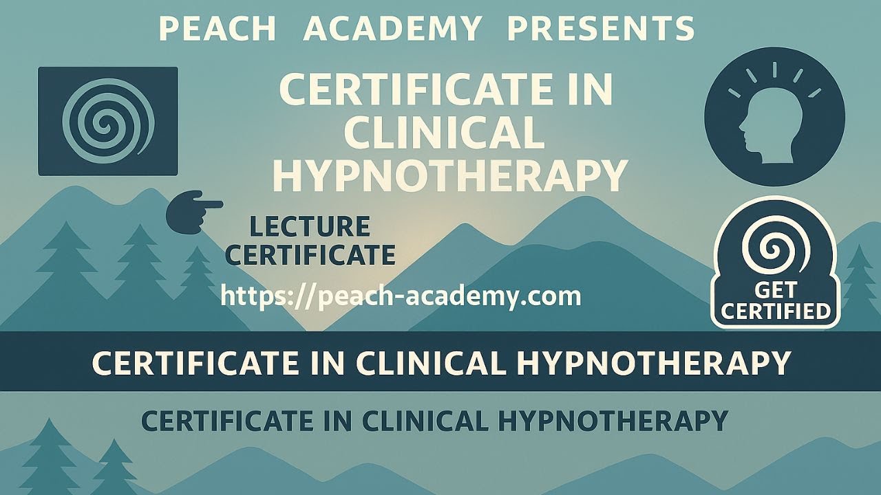 Clinical Hypnotherapy Course Lecture | Subconscious Reprogramming, Trauma Healing, Guided Inductions