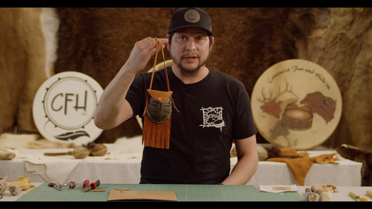 How to Build Your Own Turtle Medicine Bag Kit - Centralia Fur and Hide Instructional Video