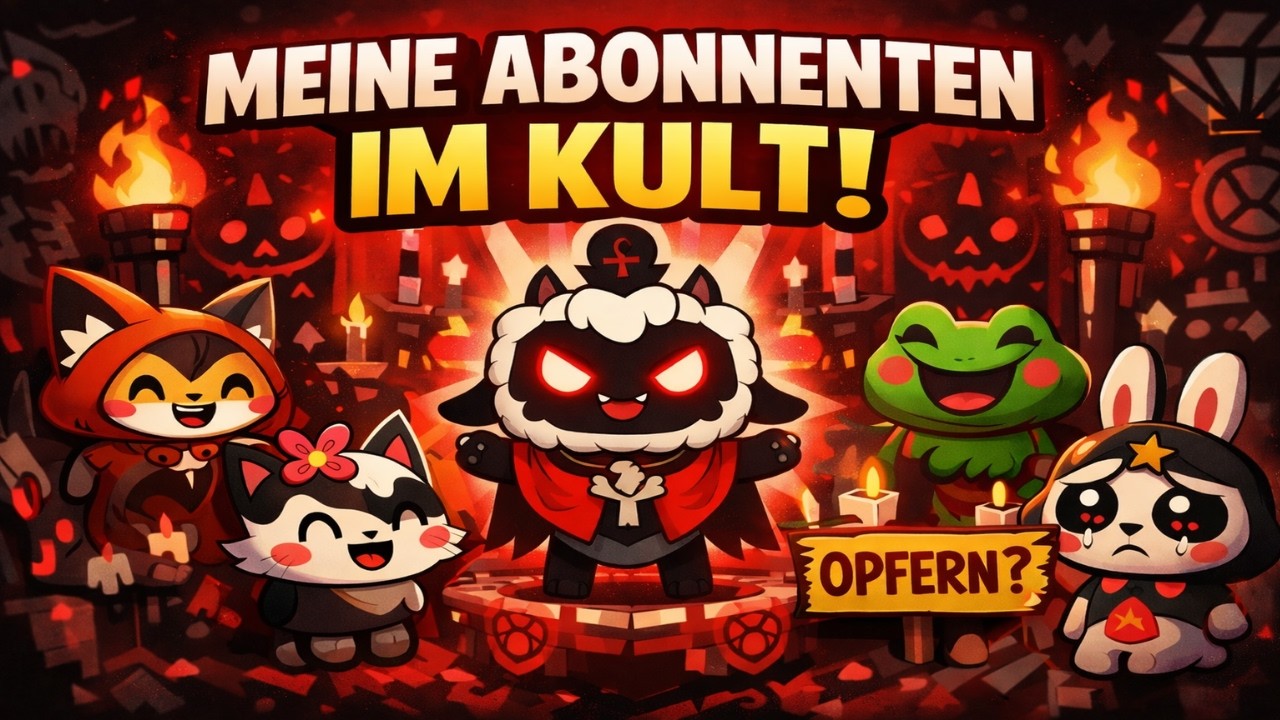 Ich mache meine Abonnenten zu Kultmitgliedern! – Cult of the Lamb