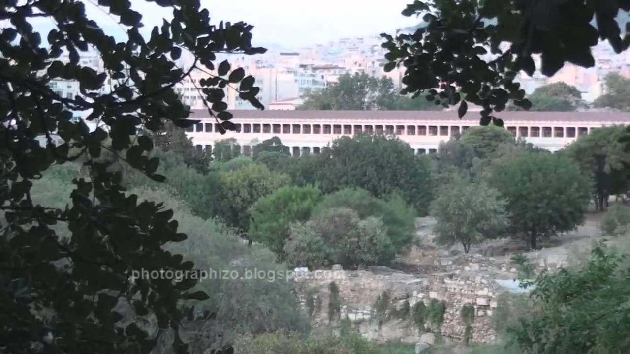Exploring centre of Athens - &Alpha;cropolis thiseio monastiraki walk