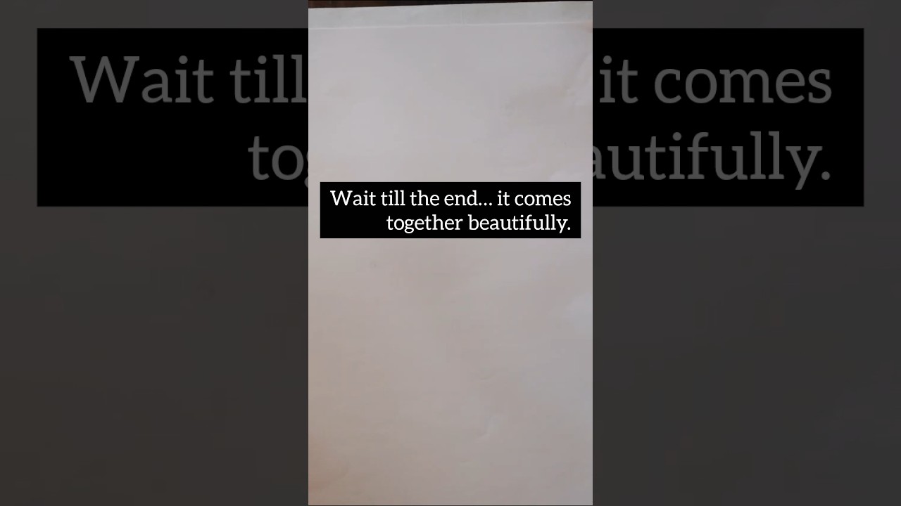 Day 7 | Trust the Process ✏️ | Satisfying Art 