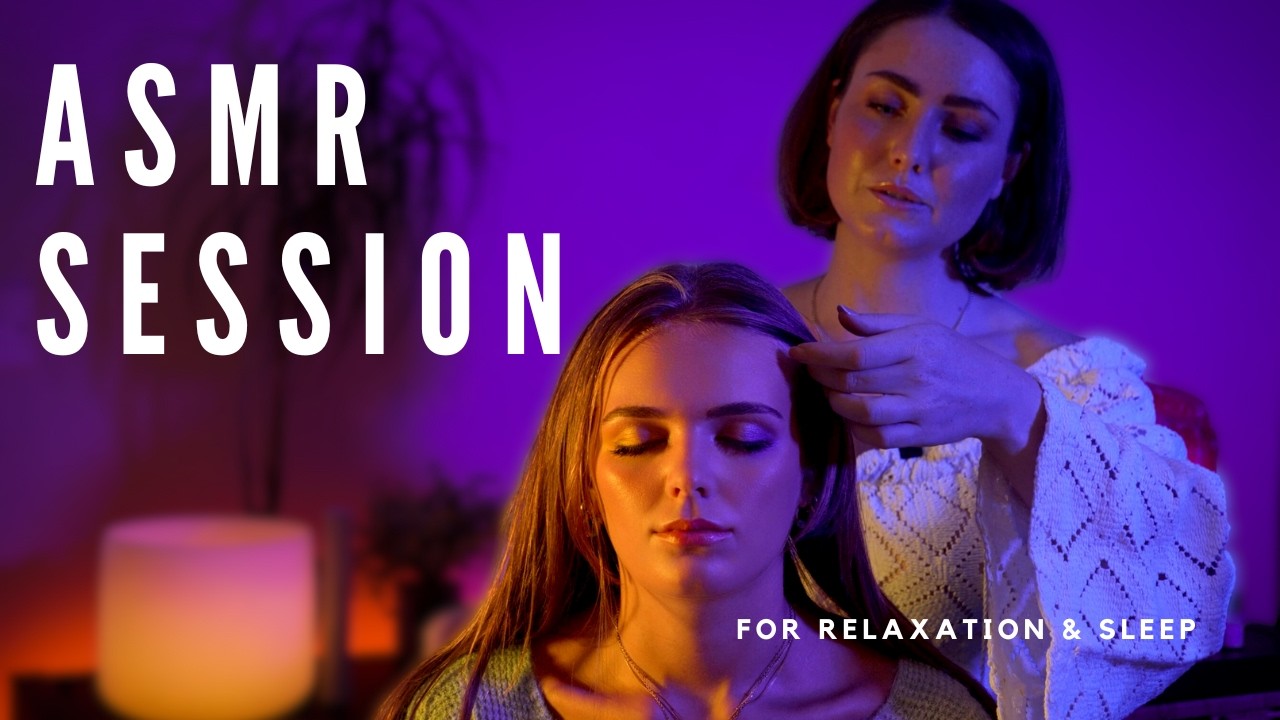 Relaxing #asmr Session with Keara | Soft Spoken, Face Brushing, Gua Sha, Wooden Brush, Ice Globes