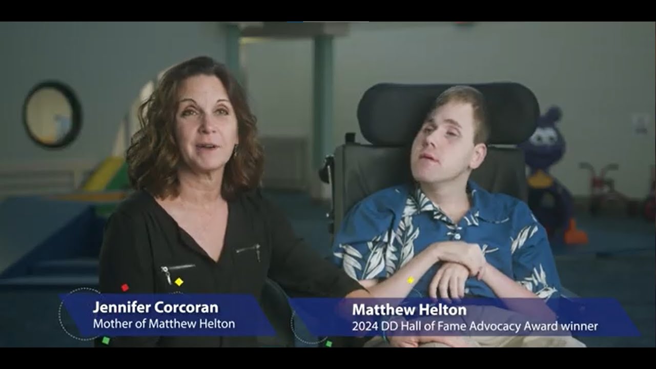 2024 Developmental Disabilities Hall of Fame Award - Advocacy: Matthew Helton