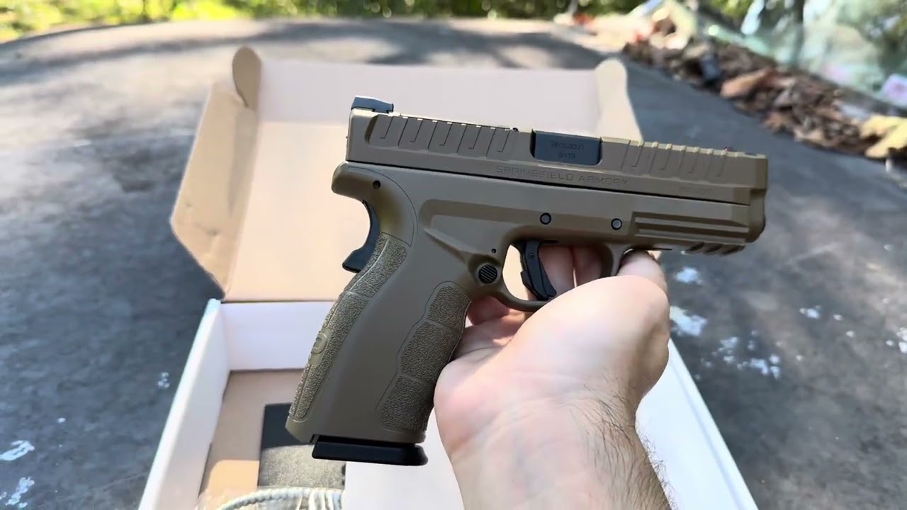 Springfield Armory XD Mod 3 FDE Unboxing 