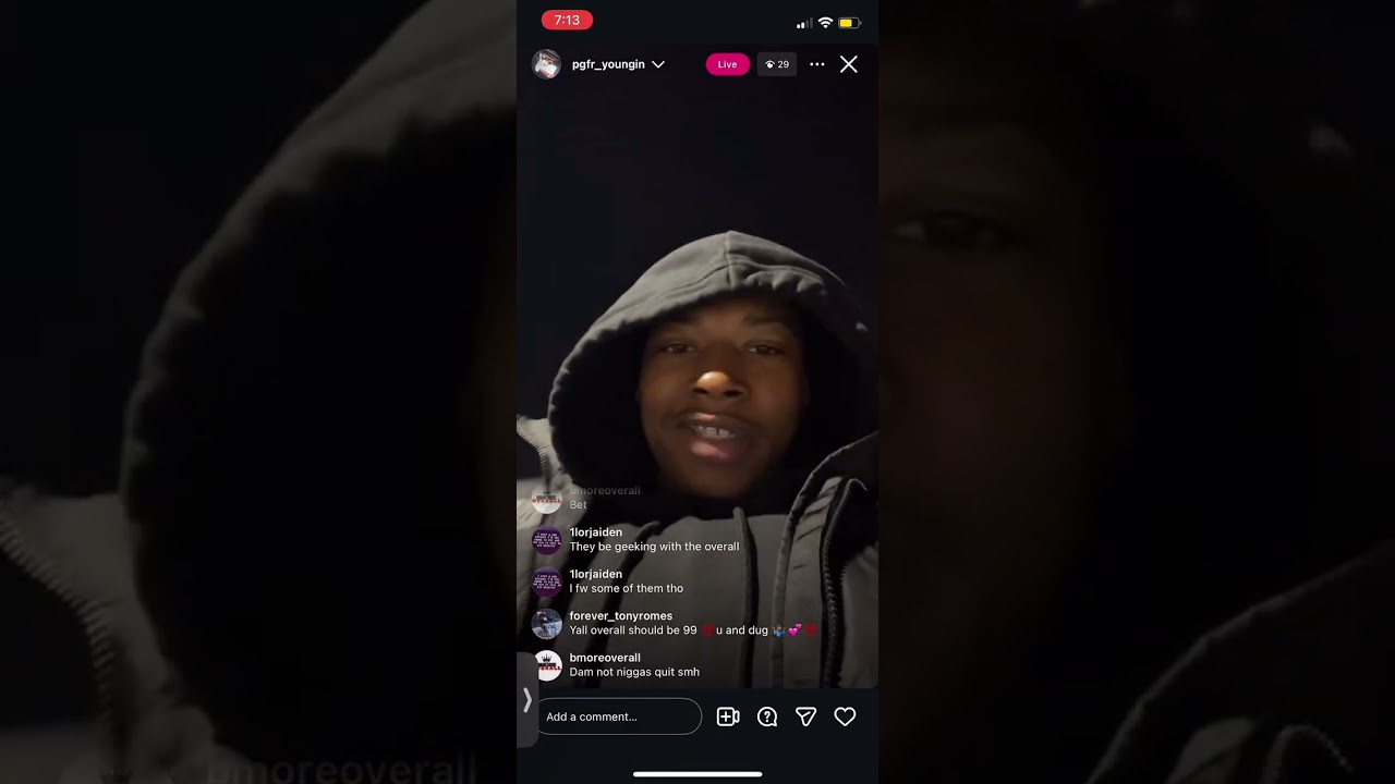 Big Kennuts & Pduggfr on the block 🏚️ Nuts says he’s “NOT A RAPPER” 😂 #baltimore #instagramlive 