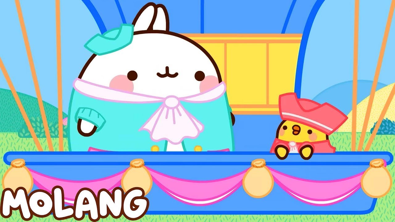 The Hot Air Balloon 🎈 Molang - Full Episode 🌸 Toon Mania - Princess World