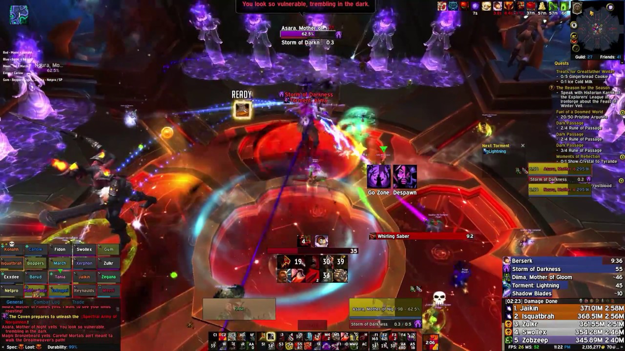 Polar vs Mythic Coven of Shivarra | Fury Warrior PoV (MELEE POGCHAMP)