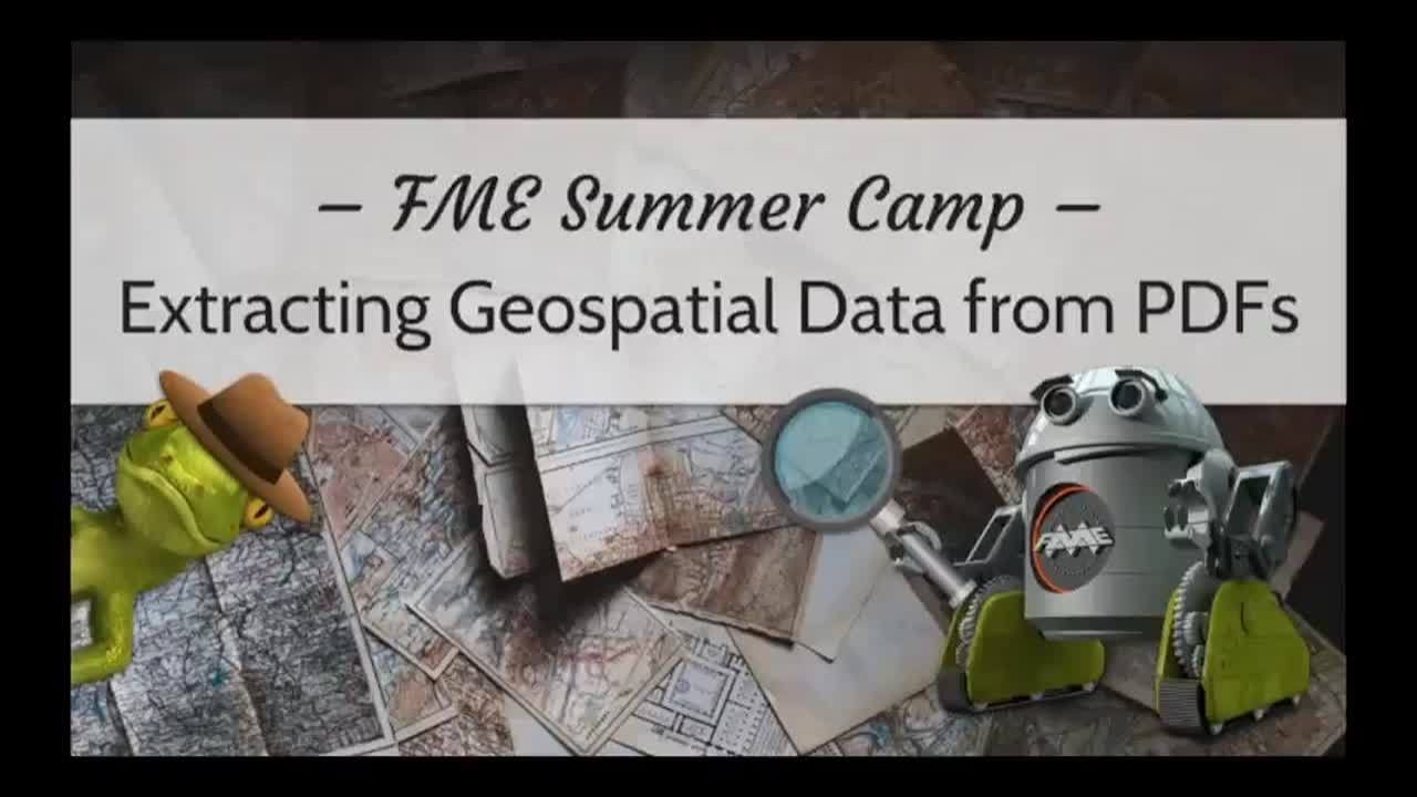 Extracting Geospatial Data from PDFs