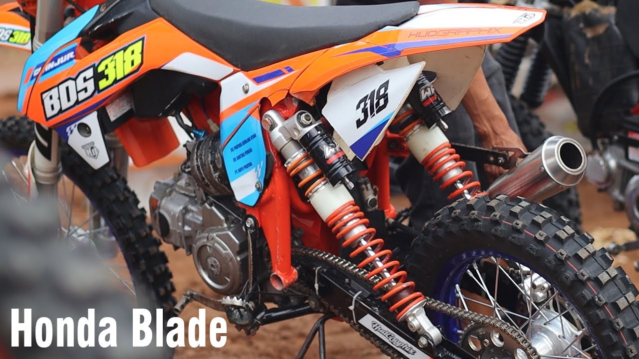 LIMIT yang Dirindukan dari HONDA Akhirnya Muncul Juga..Bebek Modif 130cc Basic HONDA BLADE!!