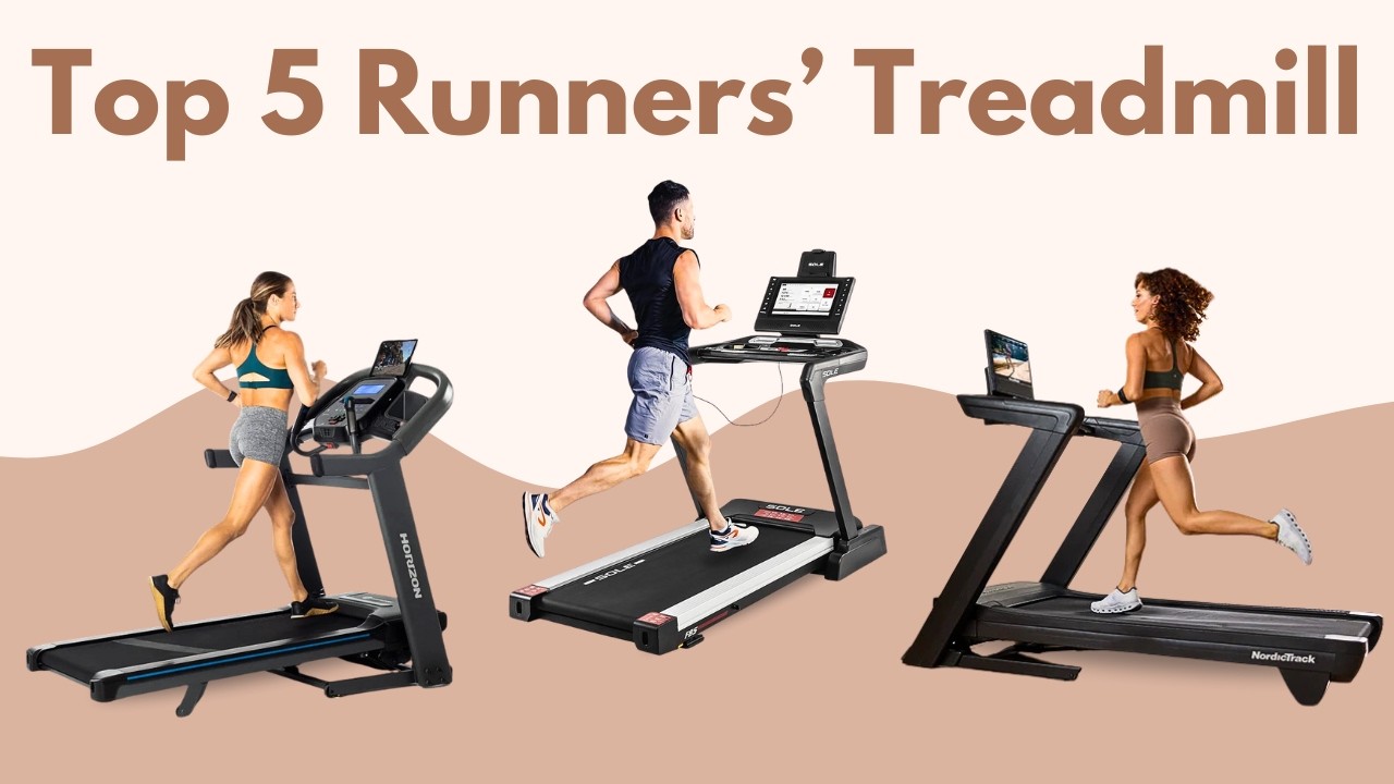 5 Best Treadmill for RUNNING at Home (2025) | Best Treadmill for Runners