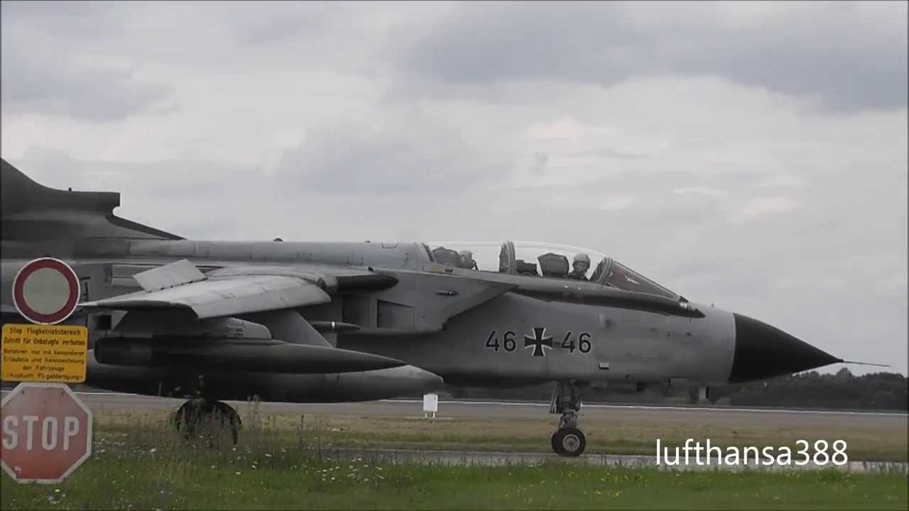 Awesome Tornados Taking Off Lechfeld Airbase