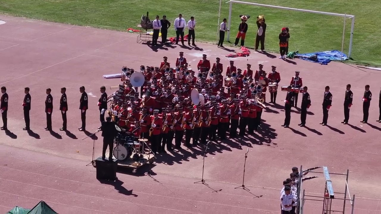 Tricampeon Col. Saracho concurso bandas Oruro Agosto2023 Categoría A