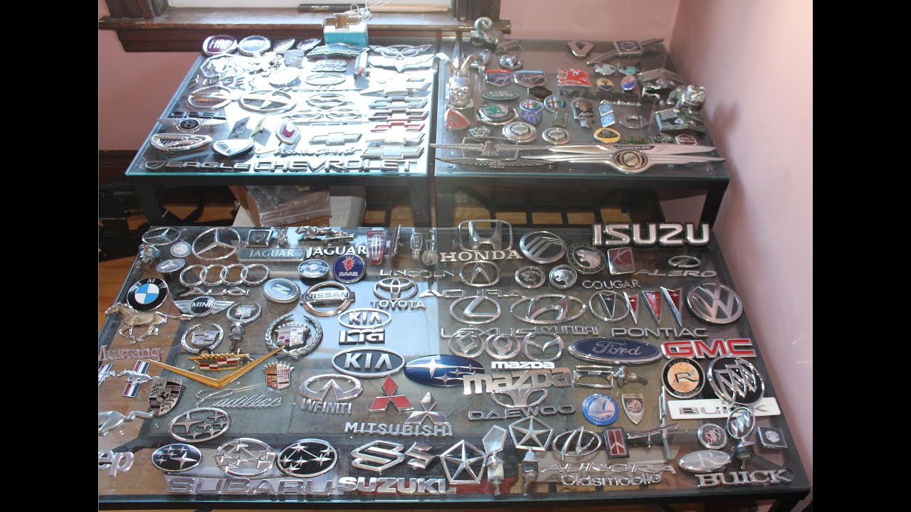 Car emblem collection - Moja kolekcja znaczków samochodowych  i dekielków world hood ornament badge