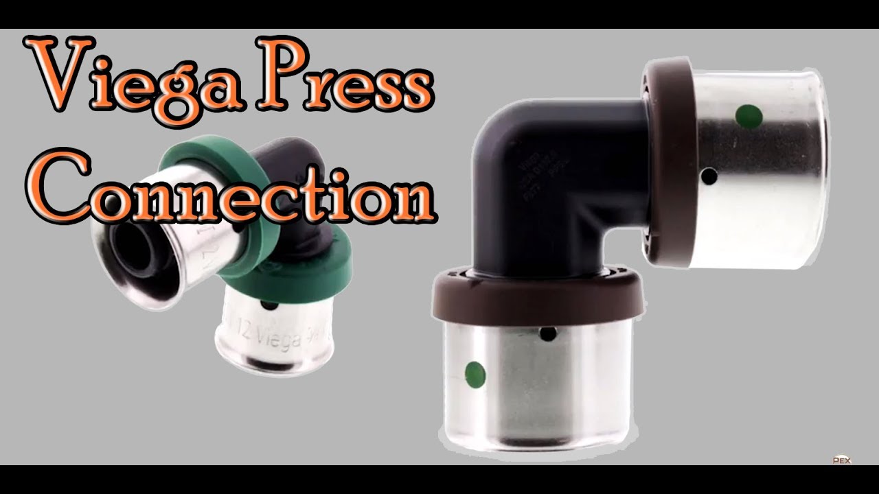 How to make a viega press connection