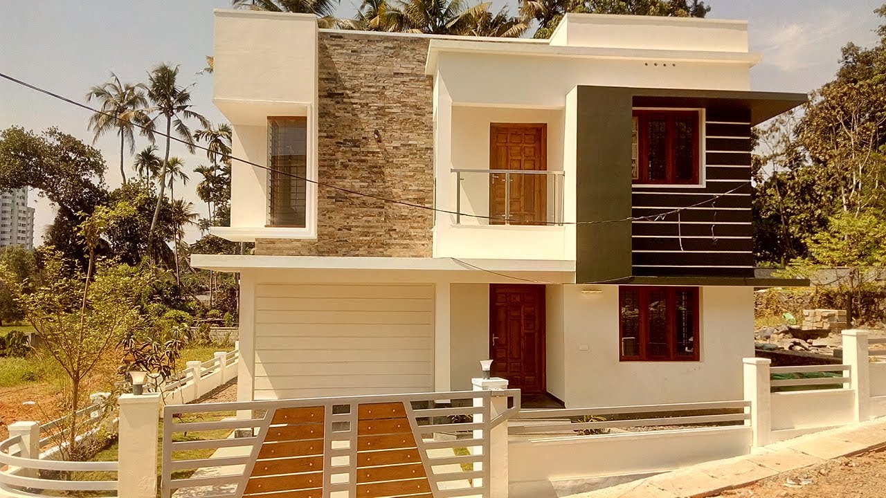 Modern new House for sale 4 cent 1450 sqft 3 bhk cute house(Updated Video-Price Slashed) NewCastle