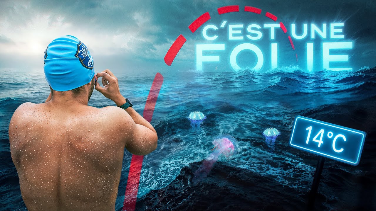 La traversée de la manche à la Nage (en slip🩲)