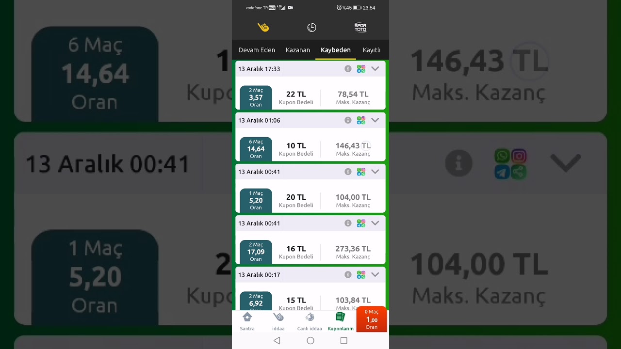İddaa 1 golden ka&ccedil;an kupon ve sistem kuponu