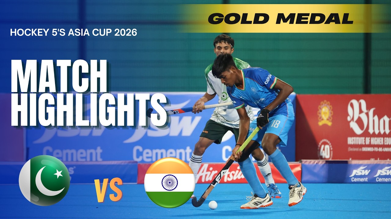 Pakistan vs India Hockey Match Highlights | Gold Medal Match Final | U18 Hockey5s Asia Cup 2026