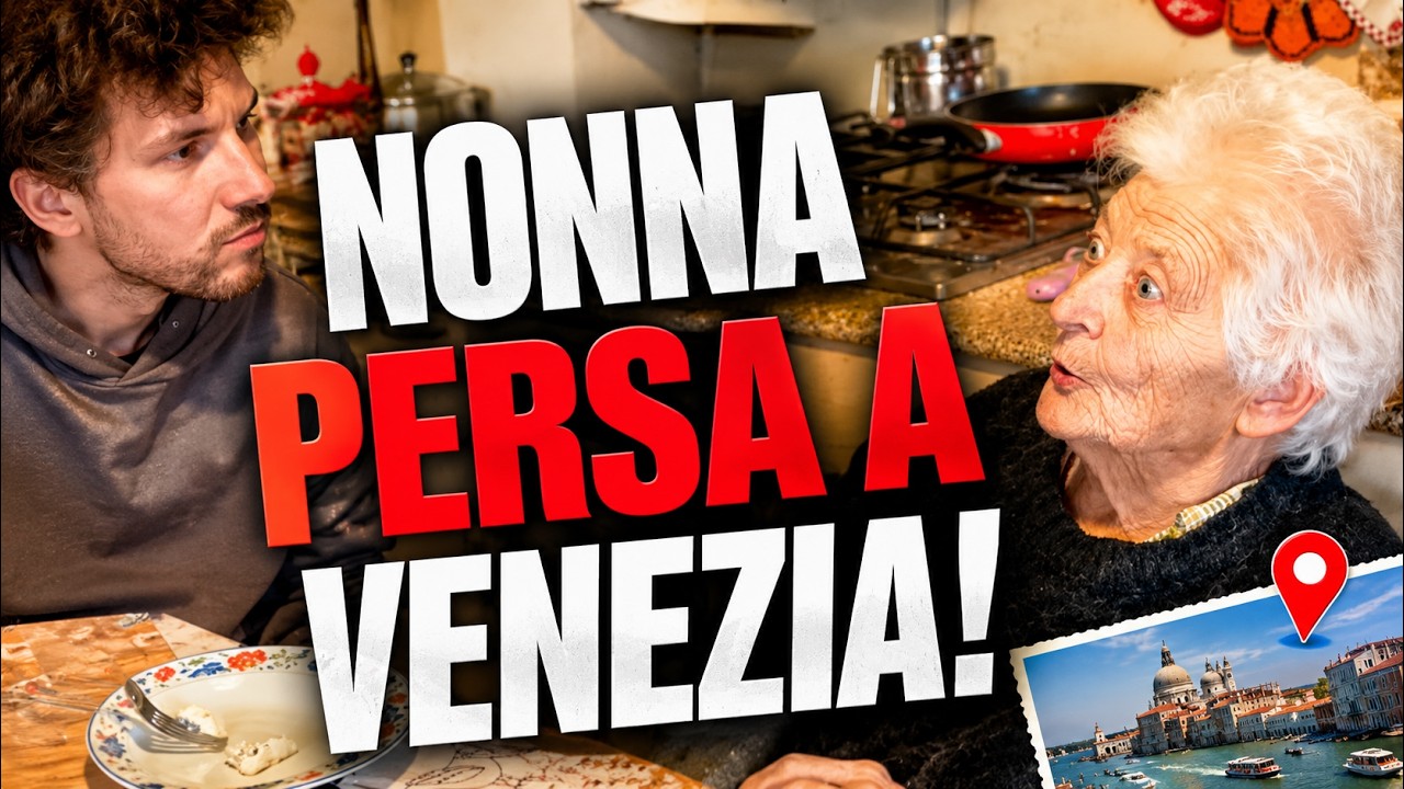 Quando la Nonna Luigina si è persa a Venezia durante la gita