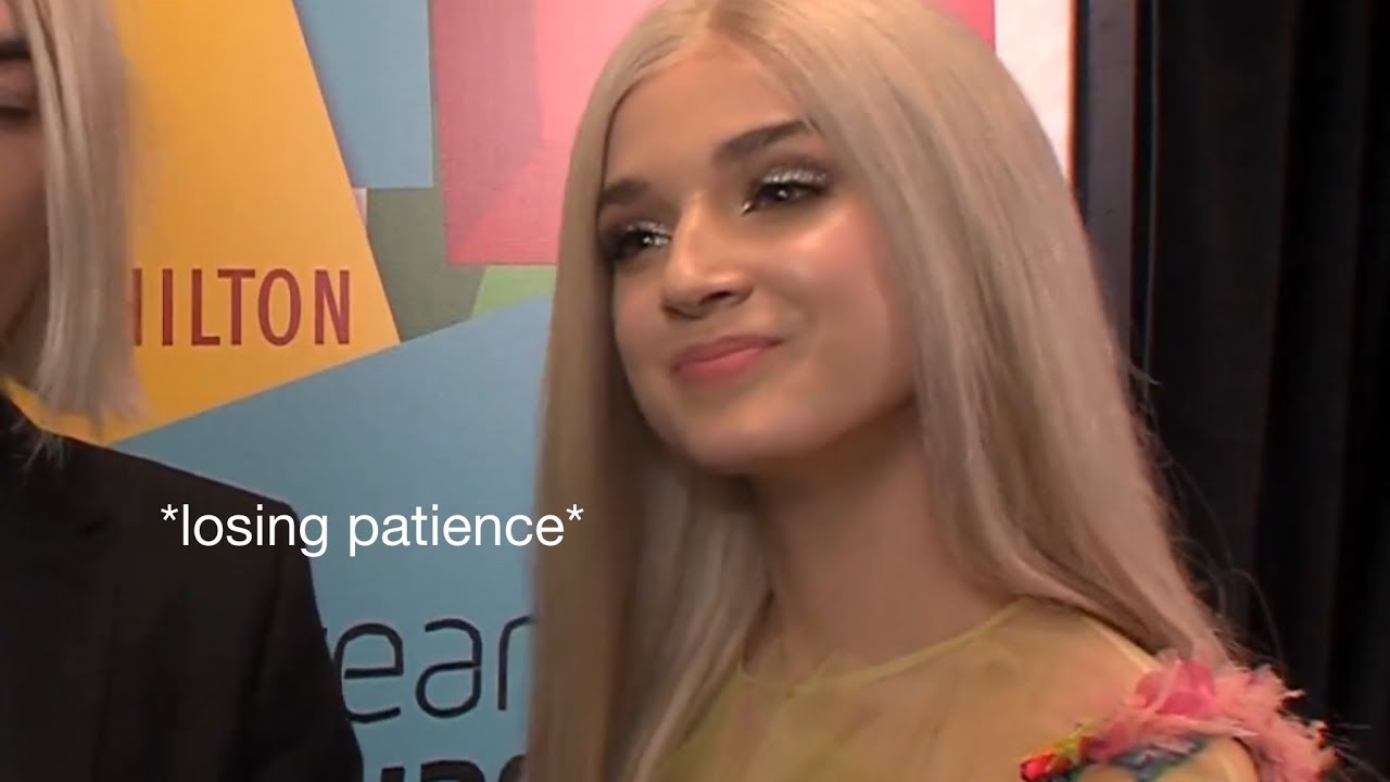 Poppy being savage af for 2 and a half minutes straight