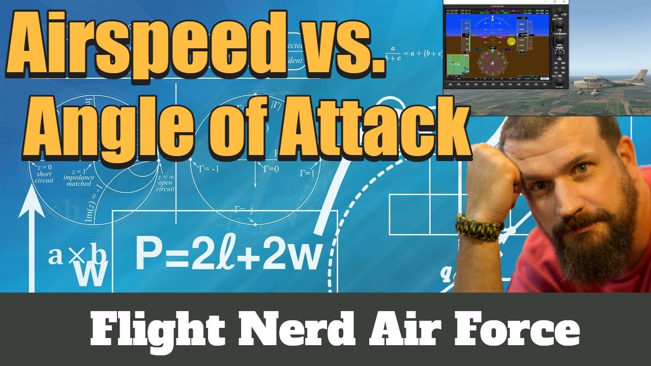 www.flightnerdairforce.com  Air Speed vs. Angle of Attack