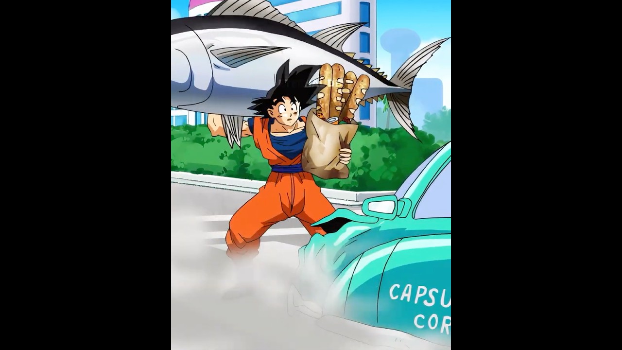 Bulma Hits Goku with Her Car! (1986 vs 2016) | Dragon Ball #shorts