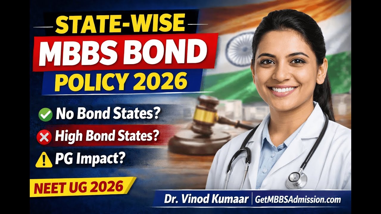STATE WISE BOND CONDITION FOR MBBS STUDENTS IN INDIA 2026