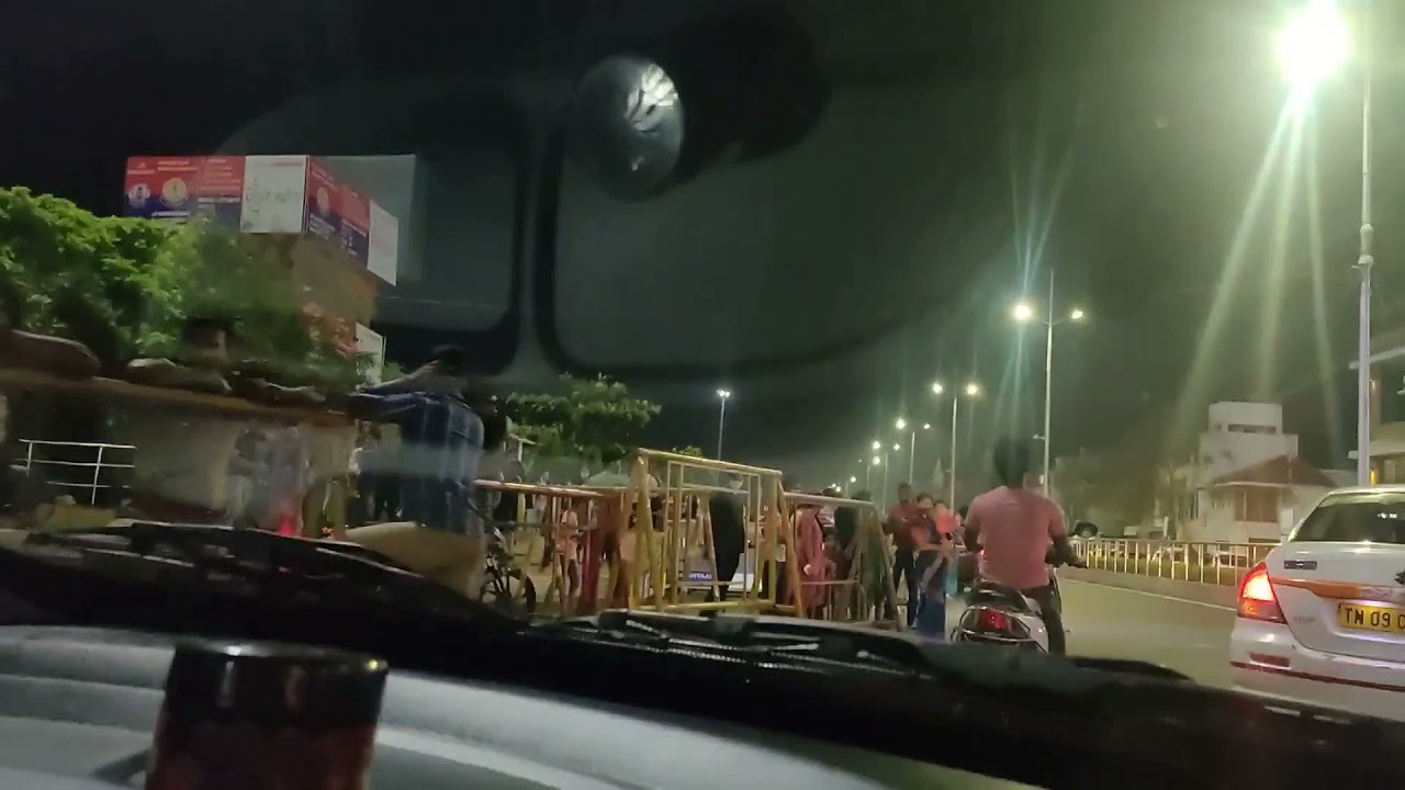 Chennai Besant Nagar beach night out bessy