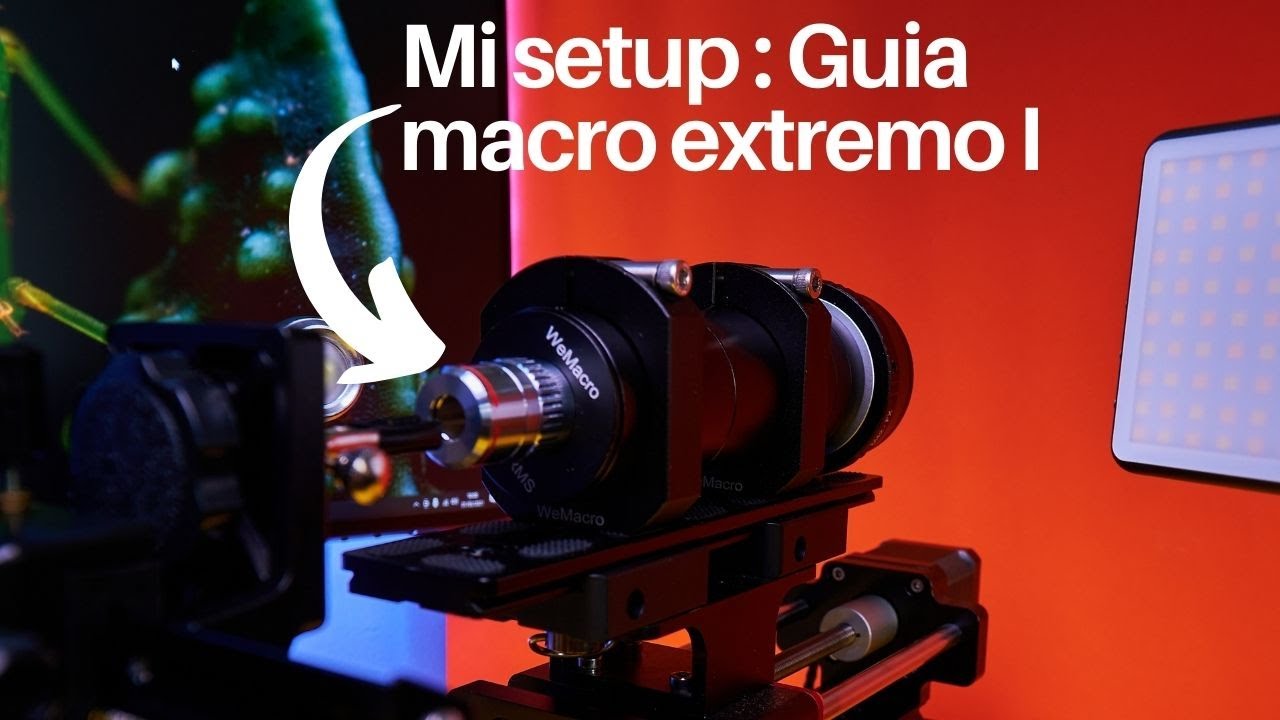 Como tomo mis fotografias de macro extremo. Tutorial Parte 1
