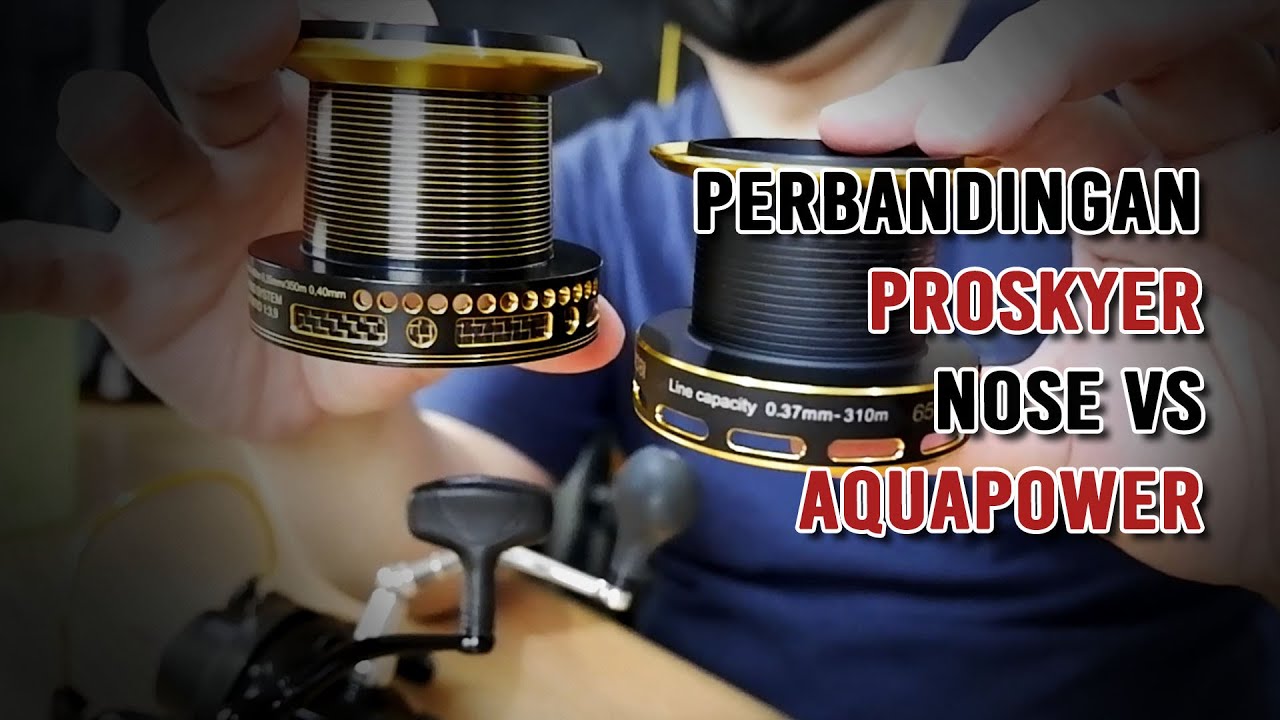 RYOBI Proskyer Nose vs Aquapower SD Spinning Reel ! Duo maut Mancing Pasiran ! INI DIA PERBEDAANNYA