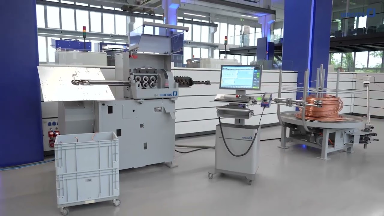 B4 Coiling and bending machine / Winde- und Biegemaschine