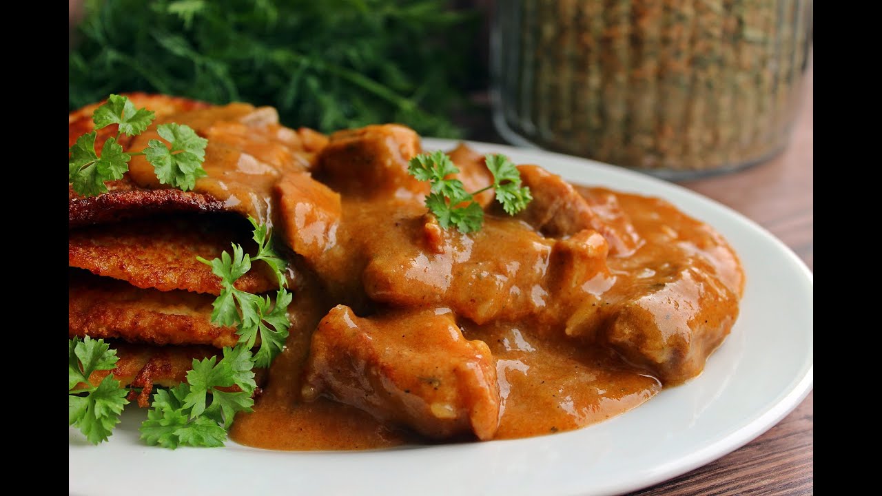SMACZNY GULASZ WIEPRZOWY #diner #obiad