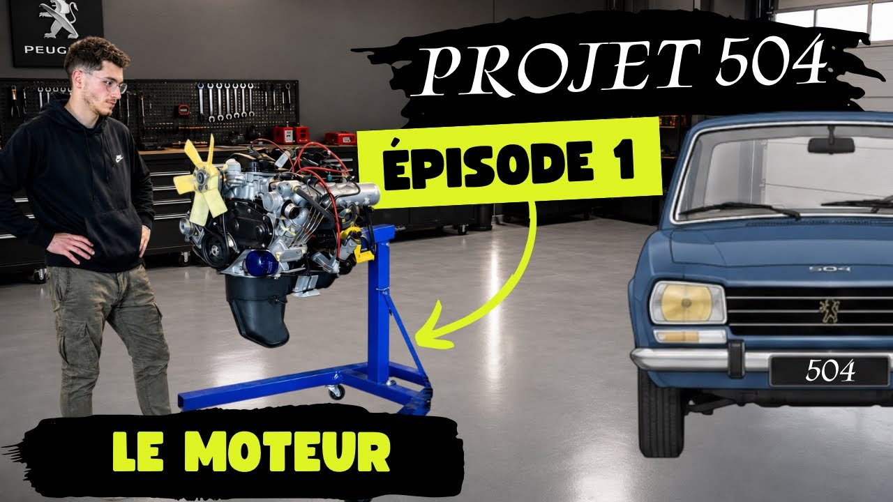 Je redonne vie au moteur de ma Peugeot 504 !
