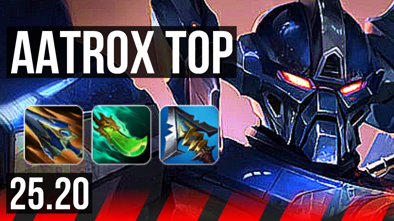 AATROX vs URGOT (TOP) | 10/0/5, Legendary | EUW Master | 25.20