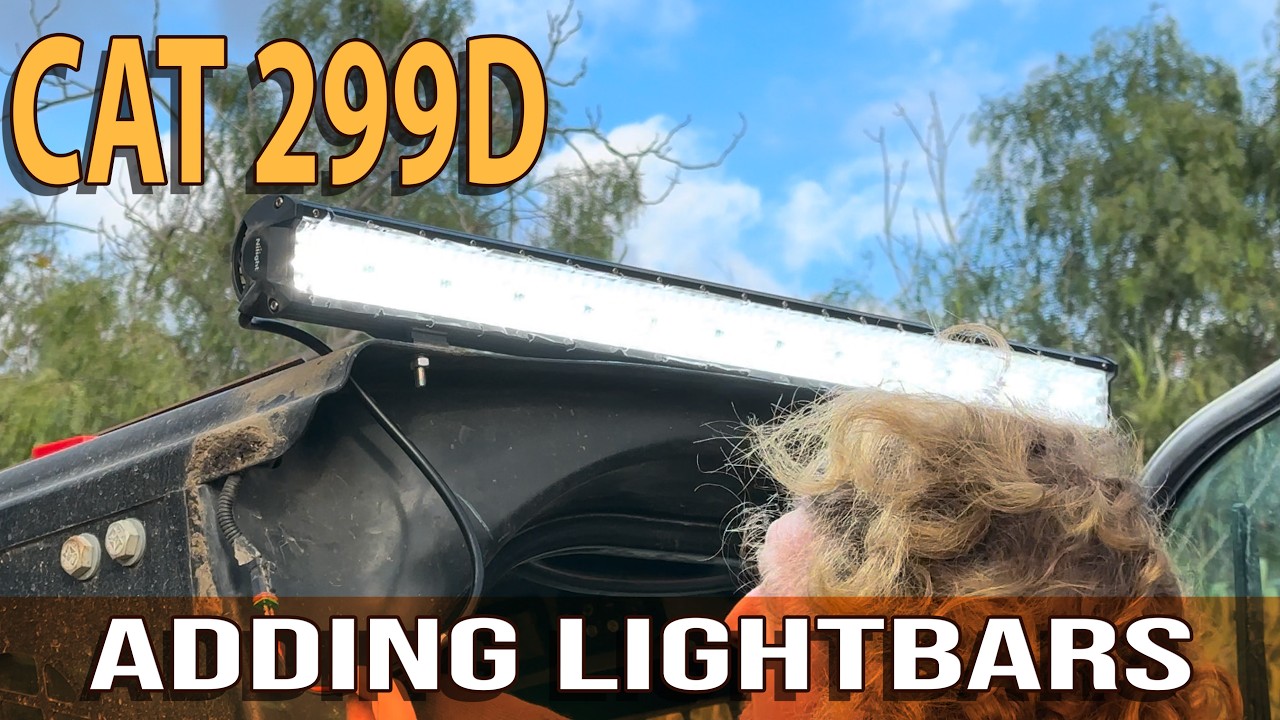 How to Upgrade a CAT 299D with LED Light Bars