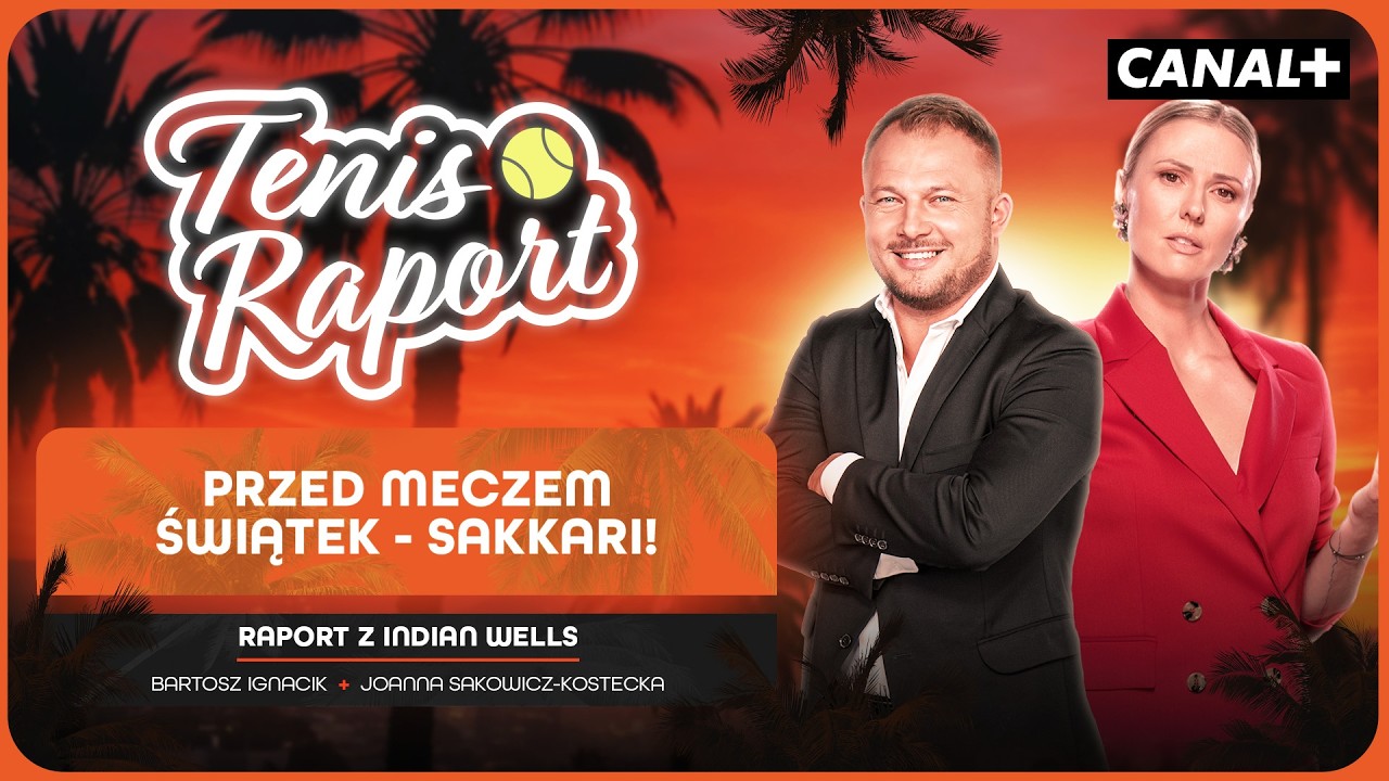 IGA PODEJMIE MARIĘ SAKKARI! | TENIS RAPORT: INDIAN WELLS #5