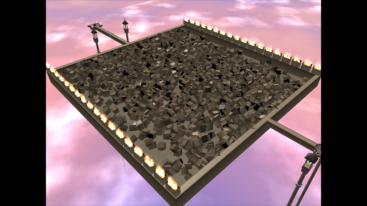 Ballance Custom Level: Landfill in the Clouds (chirs241097)