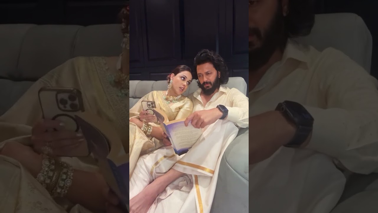 Riteish Deshmukh-Genelia D'Souza BACK with their HILARIOUS video on social media 🤣 #shorts